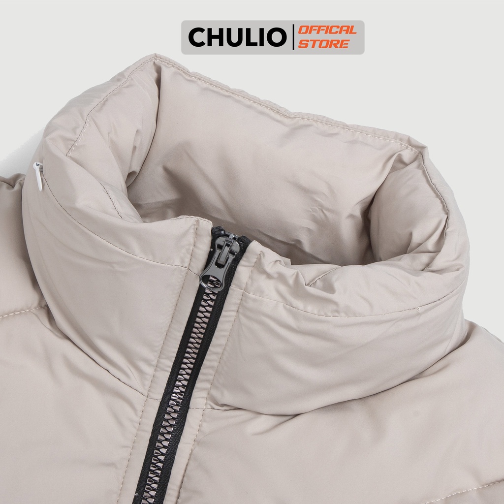 Áo Khoác Phao Chulio chất vải mịn, đứng form, siêu ấm - OT22W05