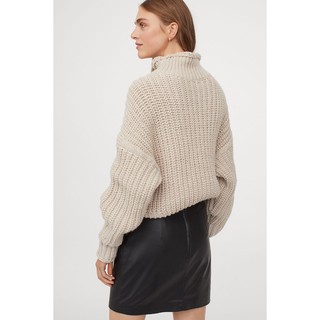 [H&M Chính Hãng] Chân Váy Da Du Lịch Dạo Phố Thời Trang Nữ Bé Gái Lớn - Váy Đầm Đẹp Công Sở Đen Xanh Trangnauth - JP00