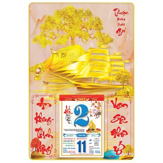 Lịch Gỗ Treo Tường, Lịch gỗ giá xưởng - Thuận Buồm Phú Quý