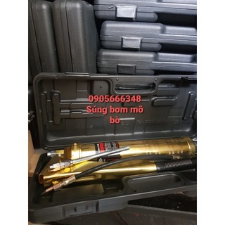 Bơm mỡ cầm tay 2 ti vàng L-900 - tặng kèm chai mỡ con sâu