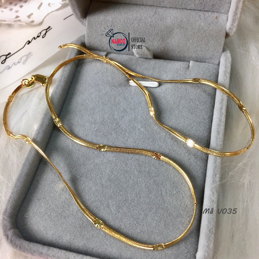 Dây Chuyền Nữ Với Phong Cách Sang Trọng, Qúy Phái Và Đầy Nữ Tính V035 Namoo Jerwelry