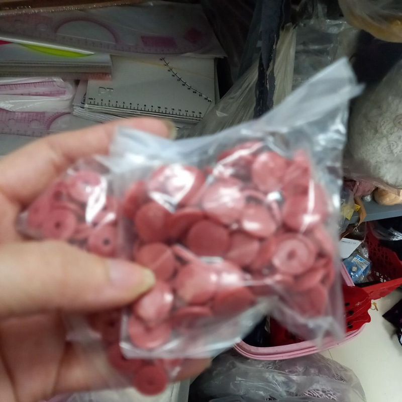 Cúc bấm nhựa T3 và t5  hãng KAM- nút bấm nhựa T3 và t5