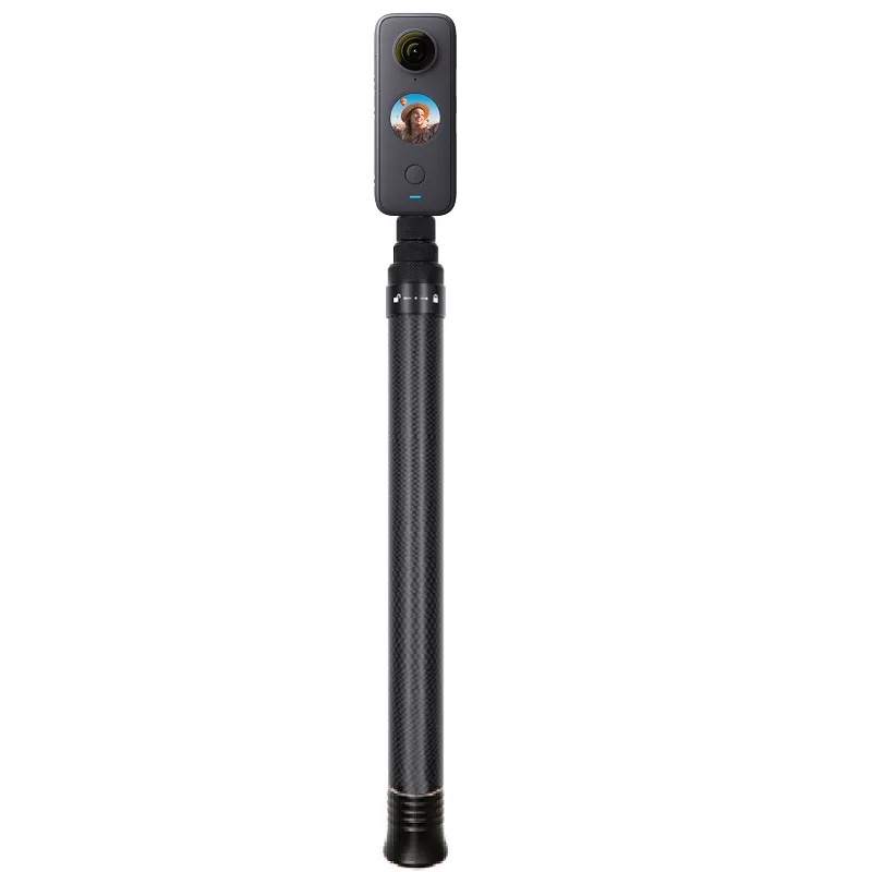 Ultra-light 3M carbon fibre selfie stick Gậy Tự Sướng 3M Bằng Sợi Carbon Siêu Nhẹ Cho Insta360 X3 ONE X2 / ONE R / ONE X GoPro 10 Action