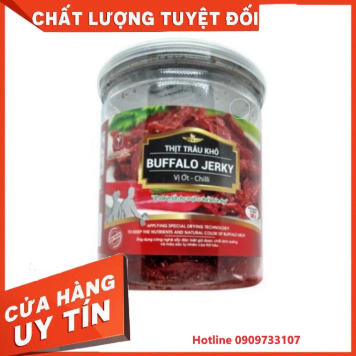 HCM-SALE Đồ Ăn Vặt, Thịt Trâu Khô, Beef Jerky, Khô Bò Nhiều Vị Quang Hiển New