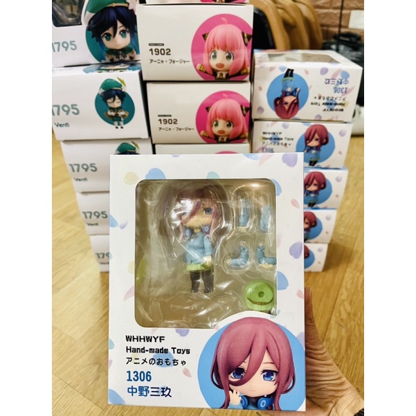 Mô hình tượng figure Miku Nakano / nendoroid Nakano miku 1306