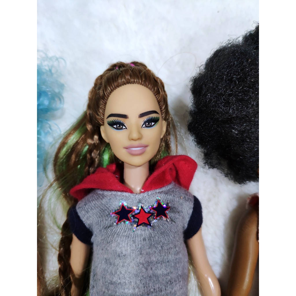 Búp bê barbie curvy p1 nhiều mẫu