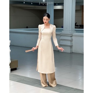 Caleelilou - Áo Dài đính đá Dạ Ngọc