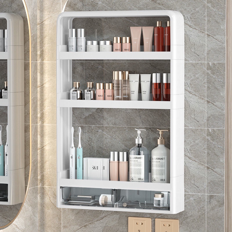 Giá Đa Năng Treo Tường Đựng Mỹ Phẩm & Gia Vị Daiki