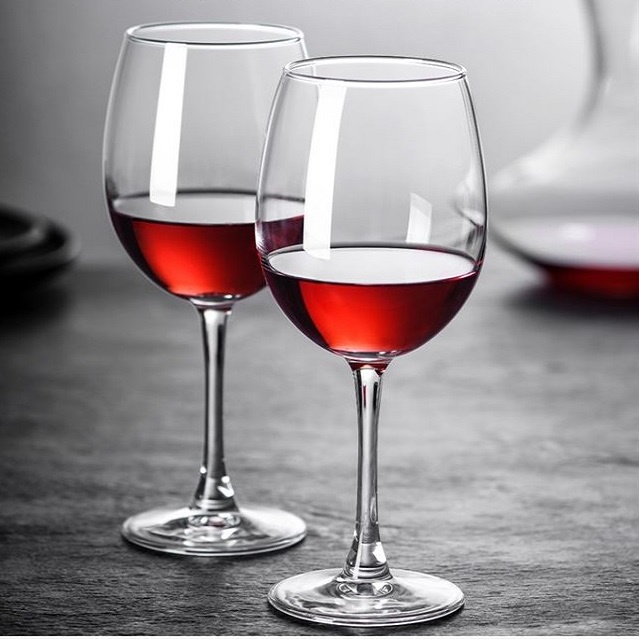 Ly rượu vang pha lê 350ml-450ml-465ml DELI
