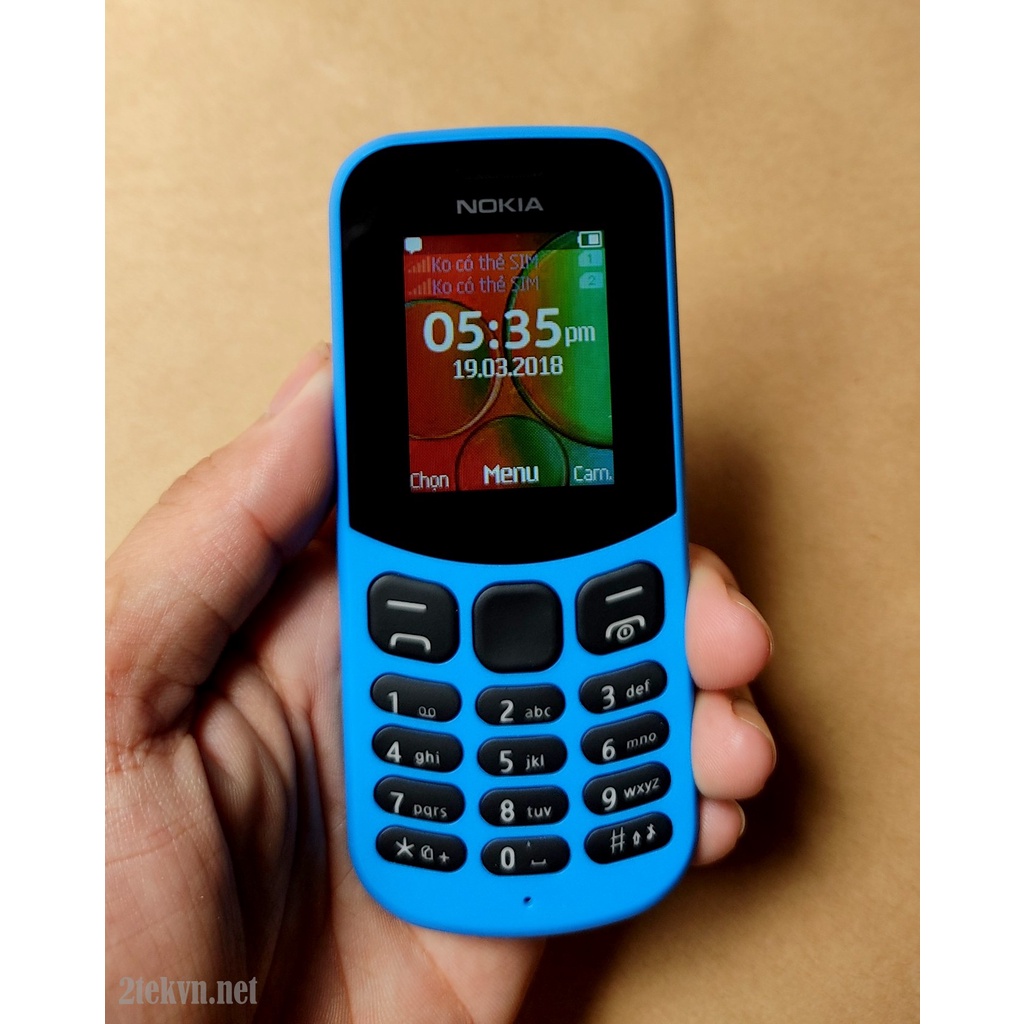 Bộ vỏ nokia 130 2017 zin đẹp