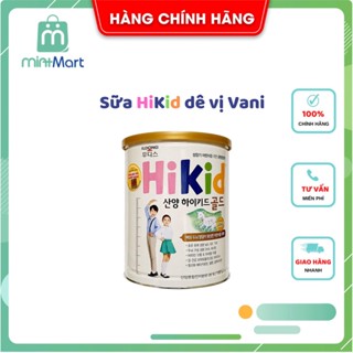 Sữa Hikid Hàn Quốc tăng Chiều cao, Cân nặng Vani 600g cho bé từ 1 tuổi
