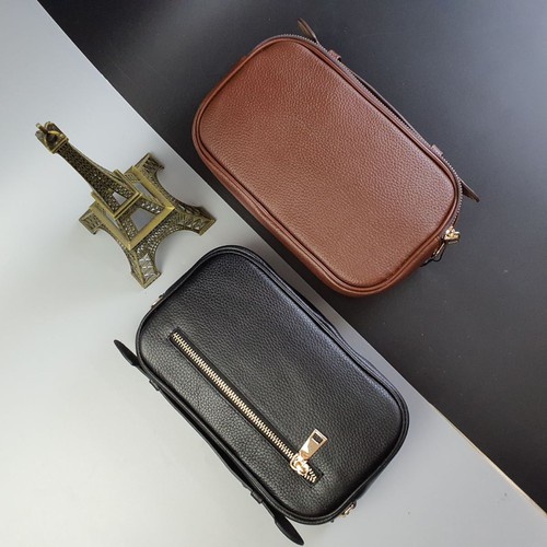 Clutch Hộp Dáng Ngang Nam Sang Trọng CT03 Da Bò Thật Bóp Nam Cầm Tay Kết Hợp Túi Đeo Chéo Kiểu Dáng Lịch Lãm BH 2 năm