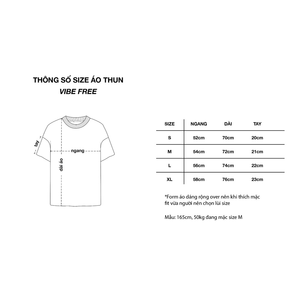 Áo Phông raglan trơn VIBE FREE cotton 100% 250gsm dày dặn basic form rộng oversize