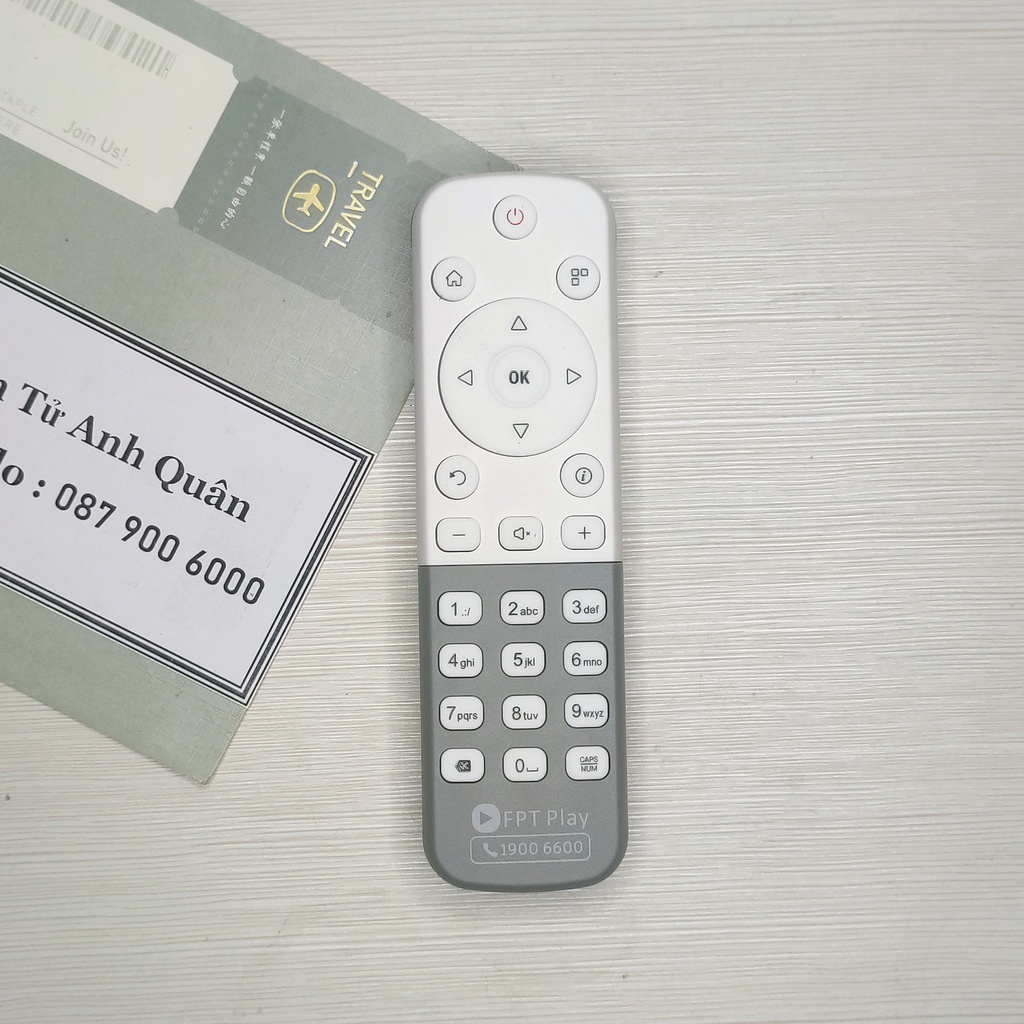 Điều Khiển Đầu Thu FPT Play Box FX6-2ND -Remote đầu thu FPT