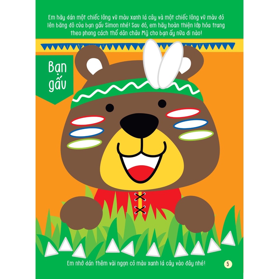 Sách - Hình Dán Thông Minh - Cuộc Sống Muôn Màu 1 - DTI