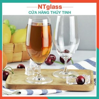 (Giảm giá) Ly thủy tinh uống sinh tố có chân 390ML S99BR39 EDELITA
