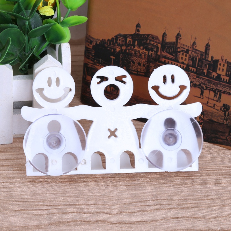 Giá treo bàn chải đánh răng gắn tường 5 giác hút chân không tiện dụng RYT