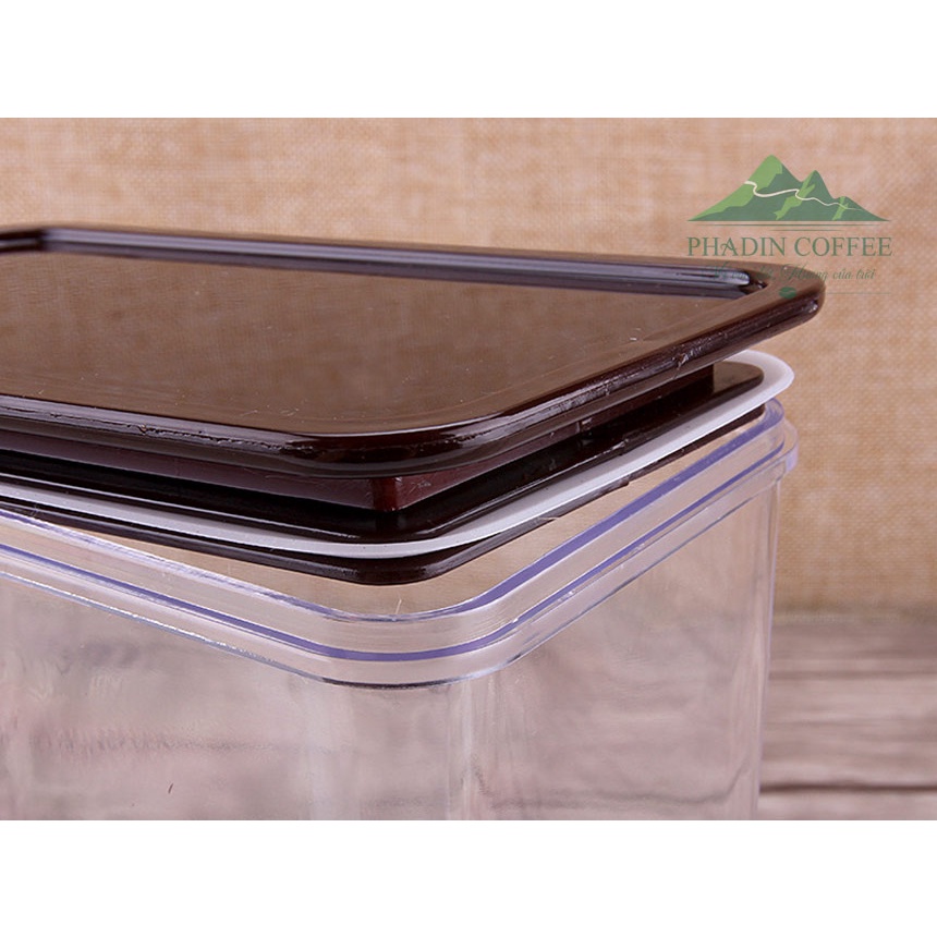Hộp Nhựa Đựng Bột, Hạt, Cà Phê