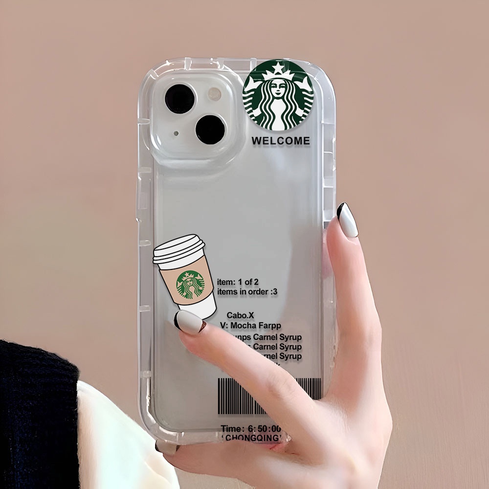 Ốp Điện Thoại Tpu In Hình Cốc Cà Phê Thời Trang Cho iphone 14promax 11 13 12 7Plus 6 6s XR X XS Max