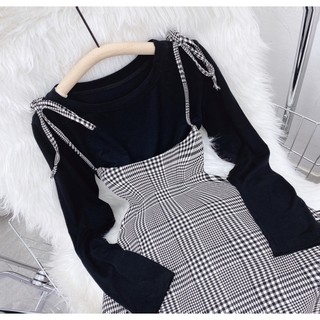 SET YẾM CARO CỘT DÂY KÈM PULL ĐEN 🖤