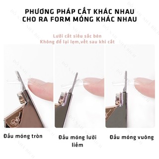 Kìm cắt móng giả tạo form