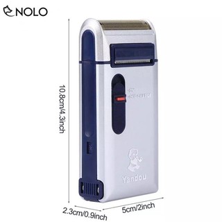 Bộ Máy Cạo Râu Pin Sạc YanDou W301U Có Kèm Dao Tỉa Lưỡi Dao Sắc Bén Tặng Kèm Bao Da