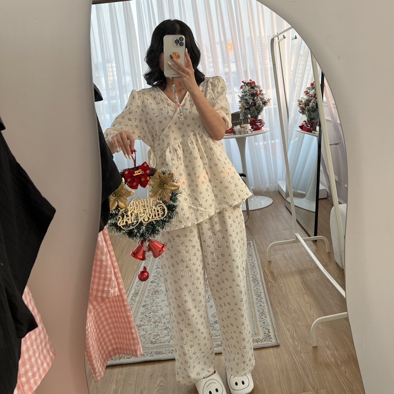 𝐚𝐬𝐡𝐞𝐱𝐢𝐧𝐜𝐡𝐚𝐨:  pyjama, bộ mặc nhà thiết kế babydoll x yukata