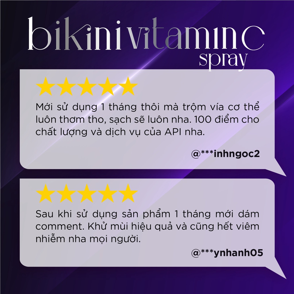 Xịt thơm vùng kín API Bikini VitaminC Spays Mee+ Natural nước hoa khử mùi vùng kín xịt thơm cô bé cho nữ - [CÓ CHE TÊN]