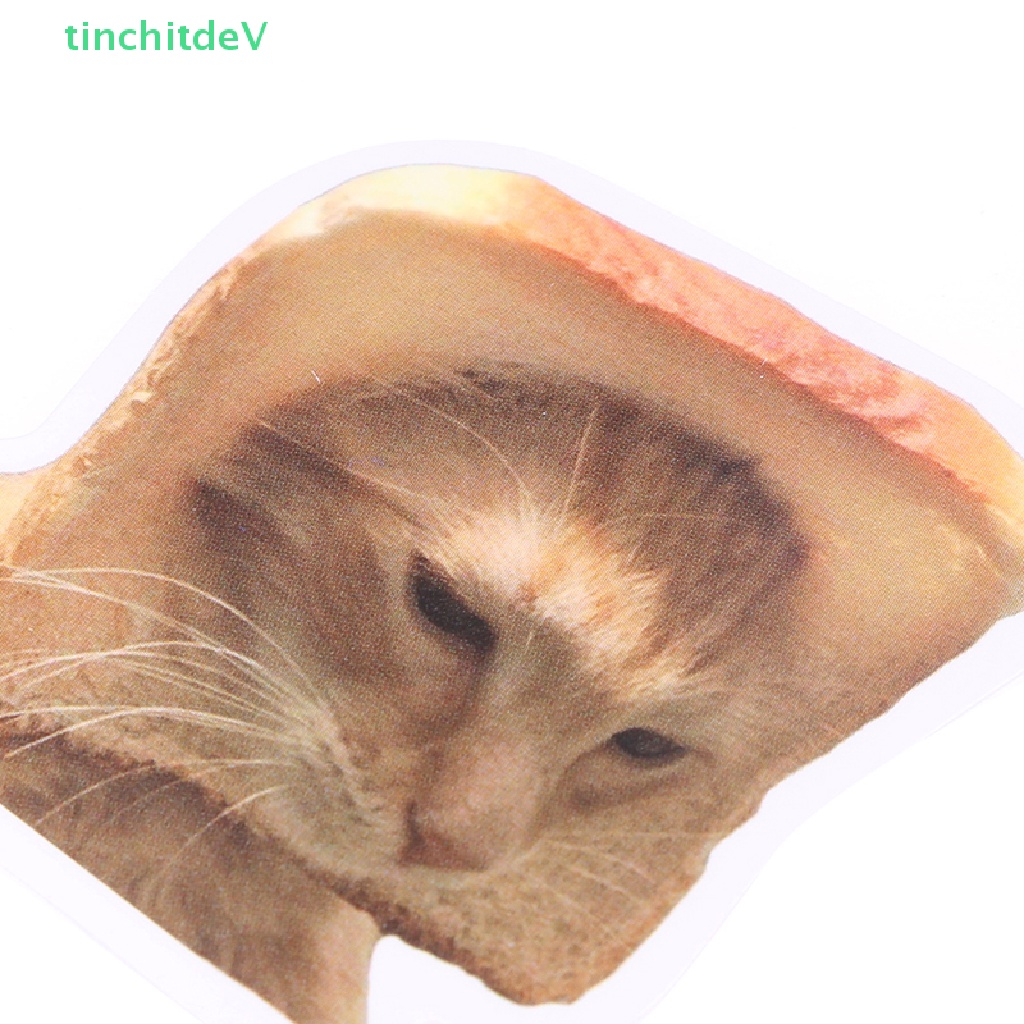 Bộ 50 Miếng Dán Chống Thấm Nước Hình Chú Mèo Vui Nhộn Cho Bình Nước / Ván Trượt / Laptop