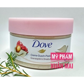 Tẩy tế bào chết body dove lựu đỏ