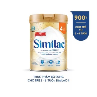Sữa Similac mẫu mới 5 HMO step 4 900g