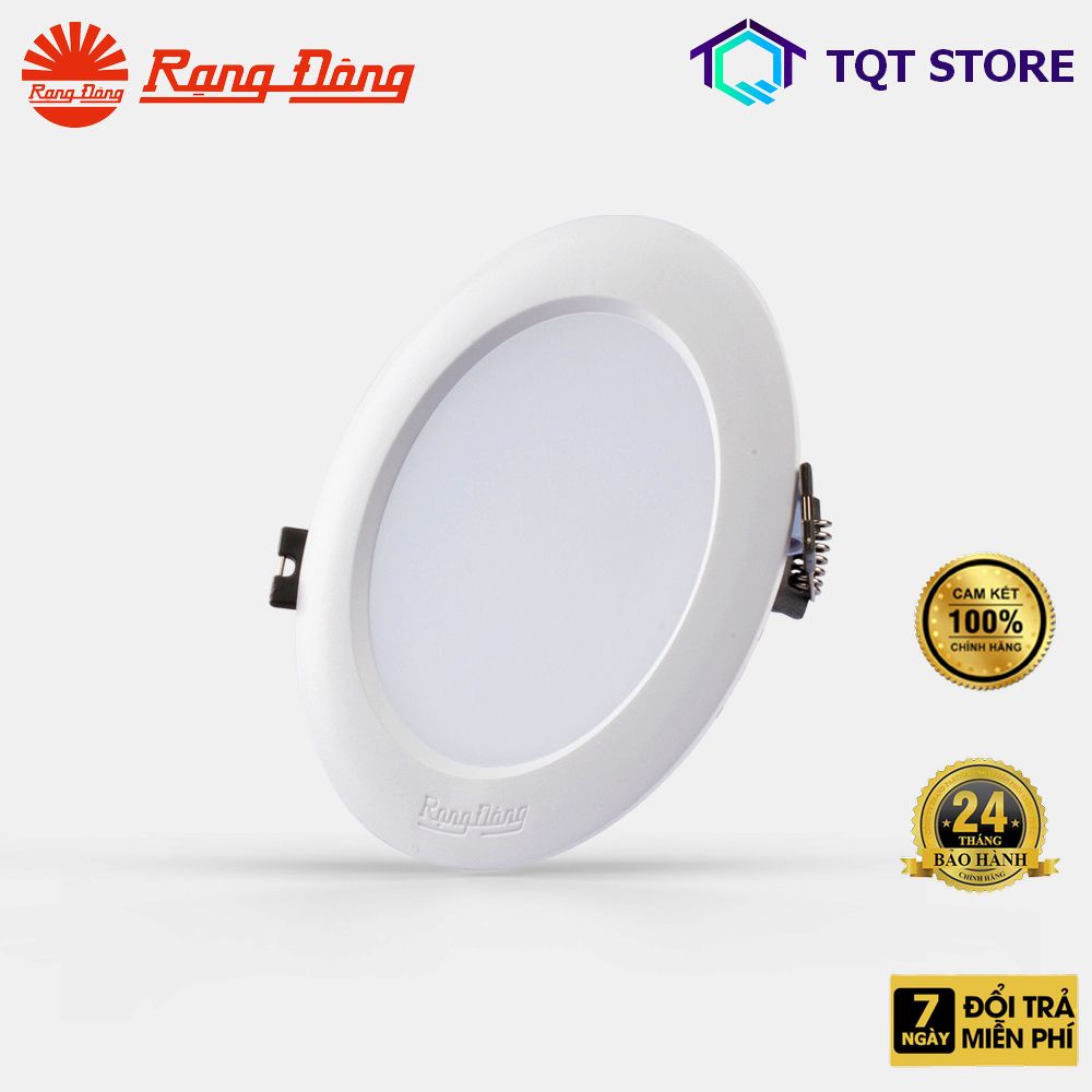 Đèn LED Downlight chính hãng Rạng Đông AT04 110/7W 3000K SS / 6500K SS