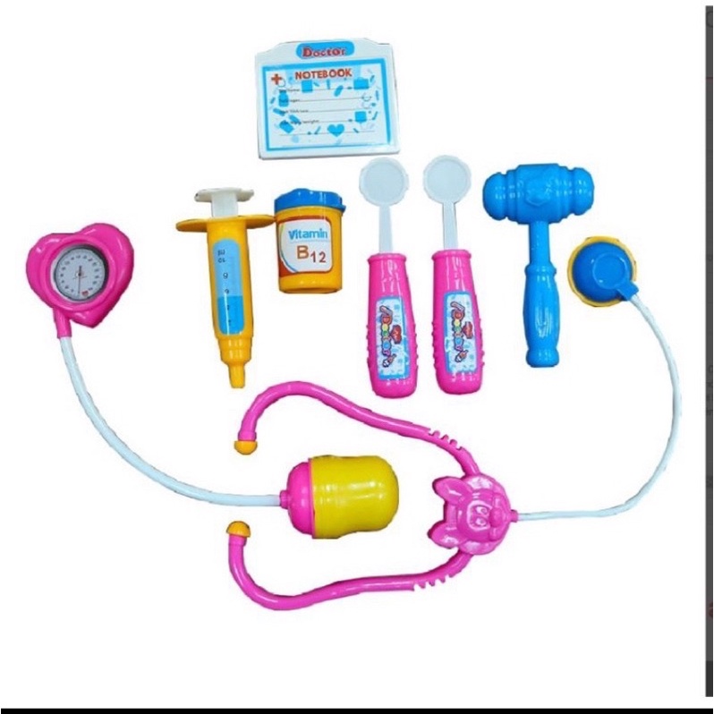 Xe đẩy siêu thị kèm bộ bác sỹ ko nhạc