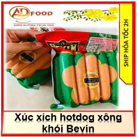 500g xúc xích Đức bevin thơm ngon