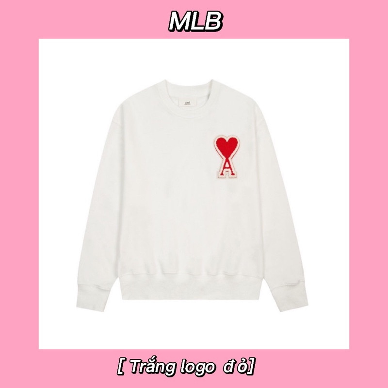 Sweater M.L..B trái tim - M.L…B xuất dư mới nhất 2022 - Áo nỉ M.L..B - Sweater