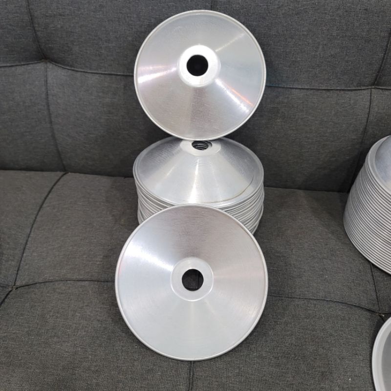 Chóa đèn nhựa - chao đèn nhựa - nhôm hình tô - dĩa - Đuôi kính nước E27 | BigBuy360 - bigbuy360.vn