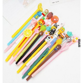 1 set 20 cây bút hình cute (mực xanh)