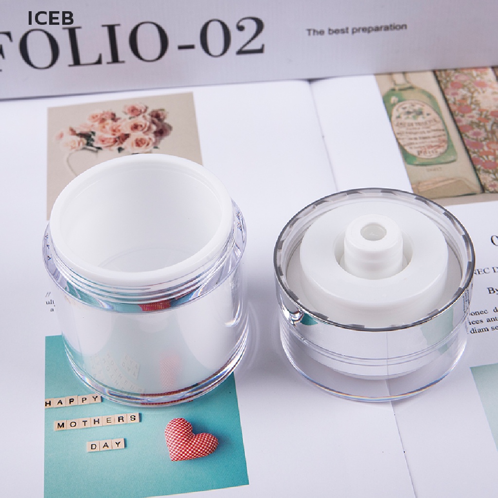 Lọ Rỗng Chiết Mỹ Phẩm Dạng Bơm Dung Tích 15 / 30 / 50ml