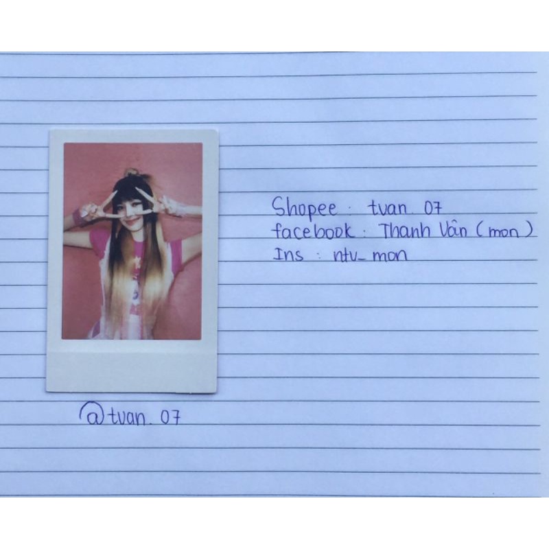 Ảnh thẻ bo góc Blackpink