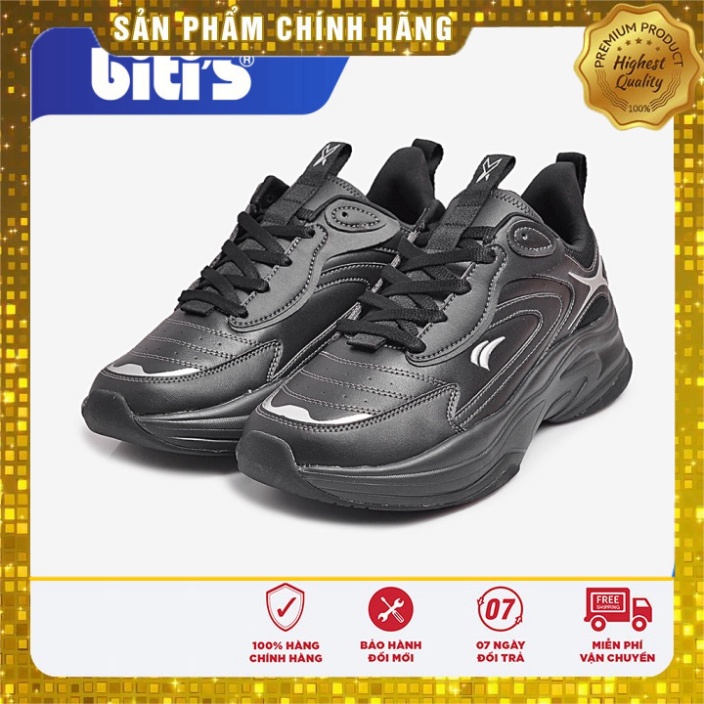 [Phiên Bản lưu niệm 40 Năm] Giày Sport giới tính Bitis Hunter X - DSMH09700DEN/DSWH09700DEN(Đen)