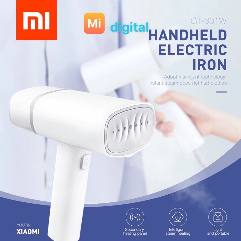 [Bản Quốc Tế-BH 6 tháng ]Bàn ủi hơi cầm tay, bàn là hơi nước cầm tay Xiaomi Zaijia GT 306LW Mẫu mới