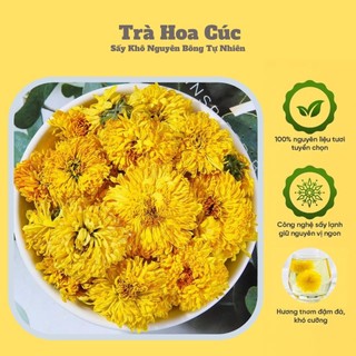 Trà hoa cúc vàng sấy khô nguyên bông tự nhiên - tiệm trà từ tâm