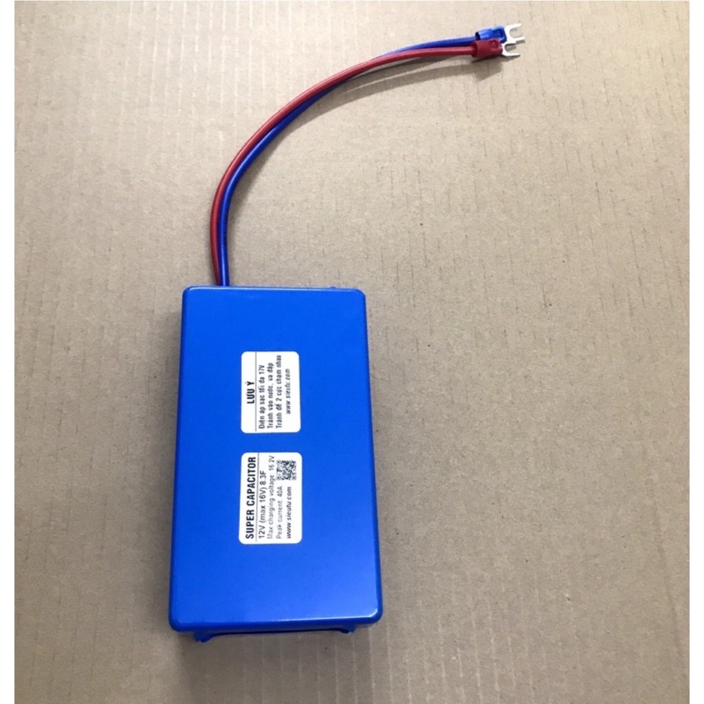 Pack Siêu tụ điện Maxwell 12V-16V 8.3F xả 35A