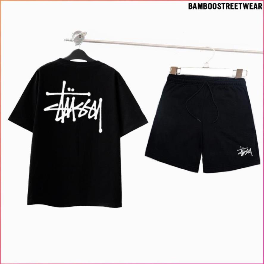 Bộ Thể Thao Nam Nữ STU SX BamBoo Bộ Quần Áo thun Unisex STU GẤU