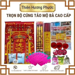 Cúng tảo mộ ông bà trọn bộ cao cấp