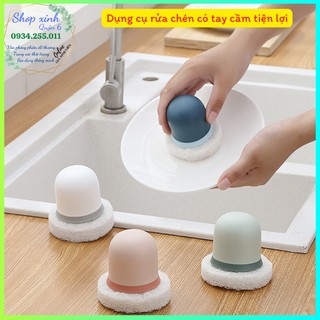 Dụng cụ, đồ rửa chén bát có núm cầm tay