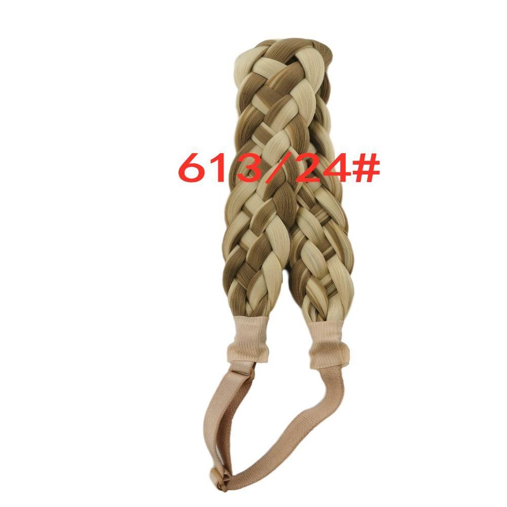 Băng Đô Cài Tóc Bằng Sợi Tổng Hợp Tự Nhiên Màu Ombre 15H