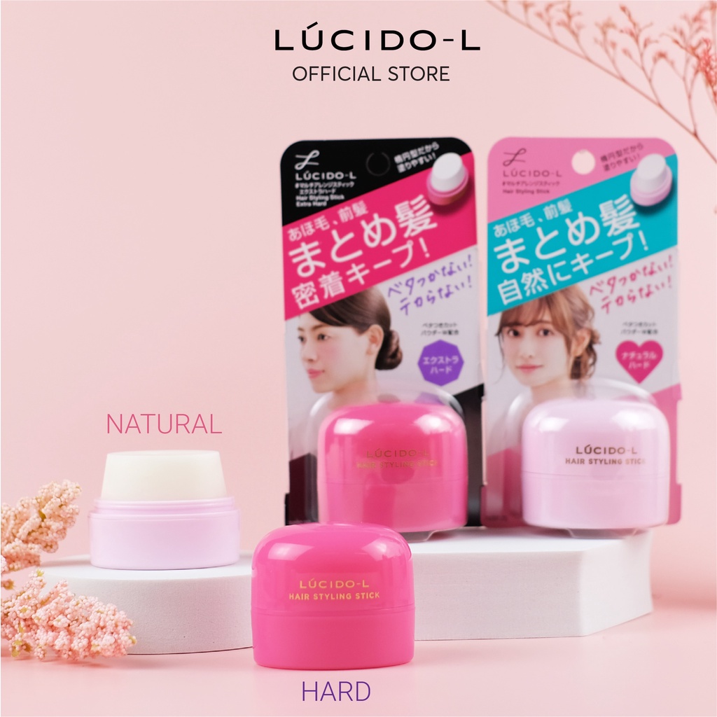 Sáp Vuốt Tóc Lucido-L Stick O Vào Nếp Tự Nhiên 13g