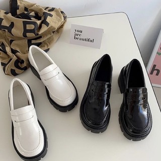 Giày Oxford Đế Cao (sẵn trắng: 35, đen: 37,38)
