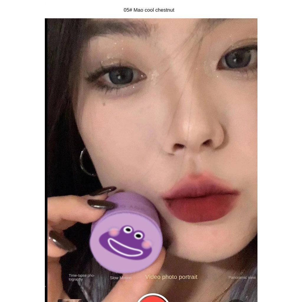 Son Lì CAPPUVINI Chống Nước Lâu Phai Thiết Kế Vỏ Son Hình Động Vật Xinh Xắn